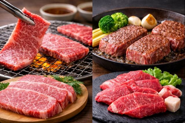 和牛と国産牛の特徴