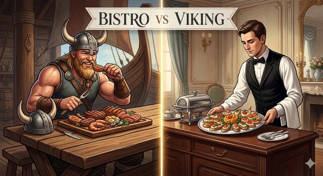 ビュッフェとバイキングの根本的な違い