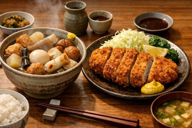 本からしが合う料理一覧